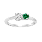 Forever Emerald Diamond Ring