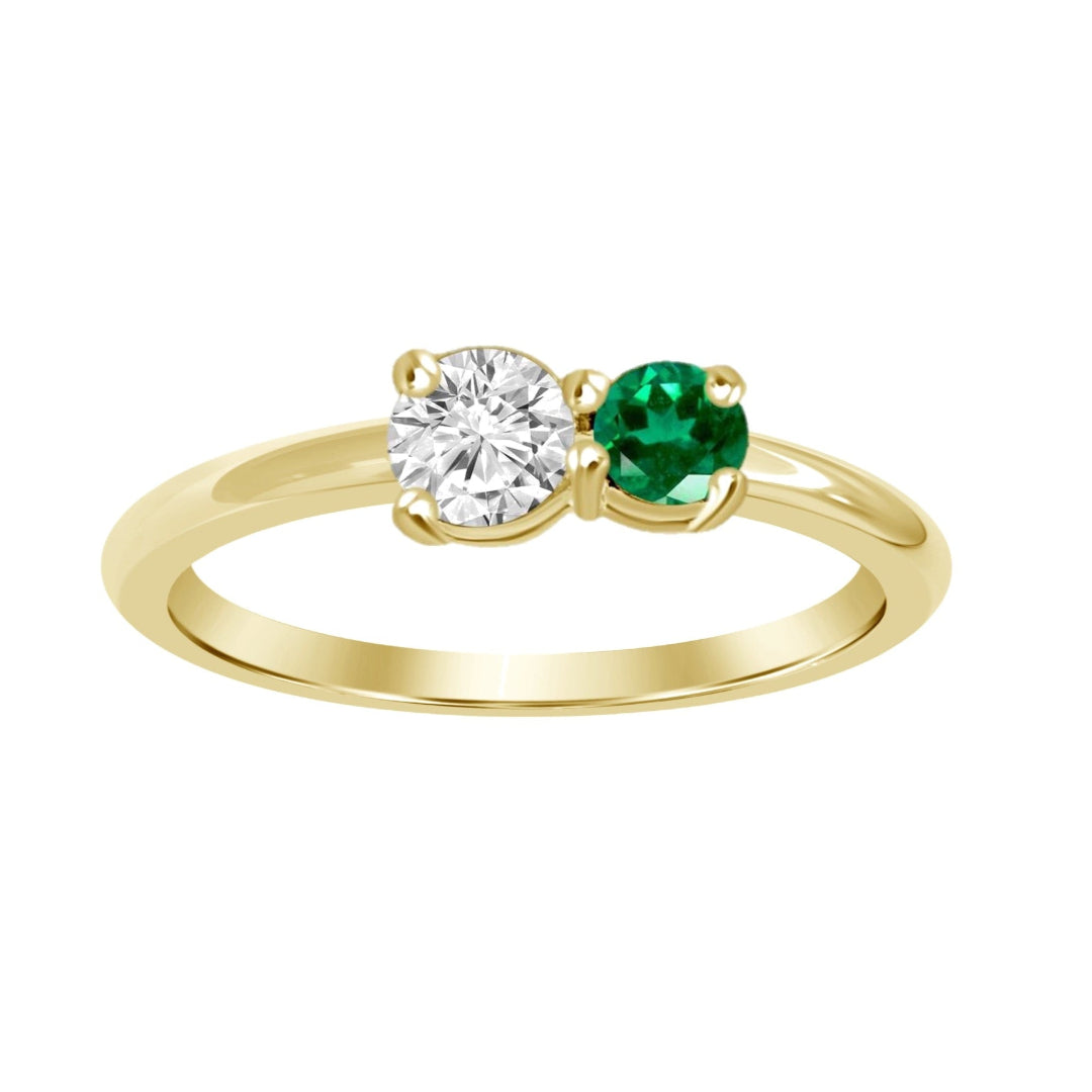 Forever Emerald Diamond Ring
