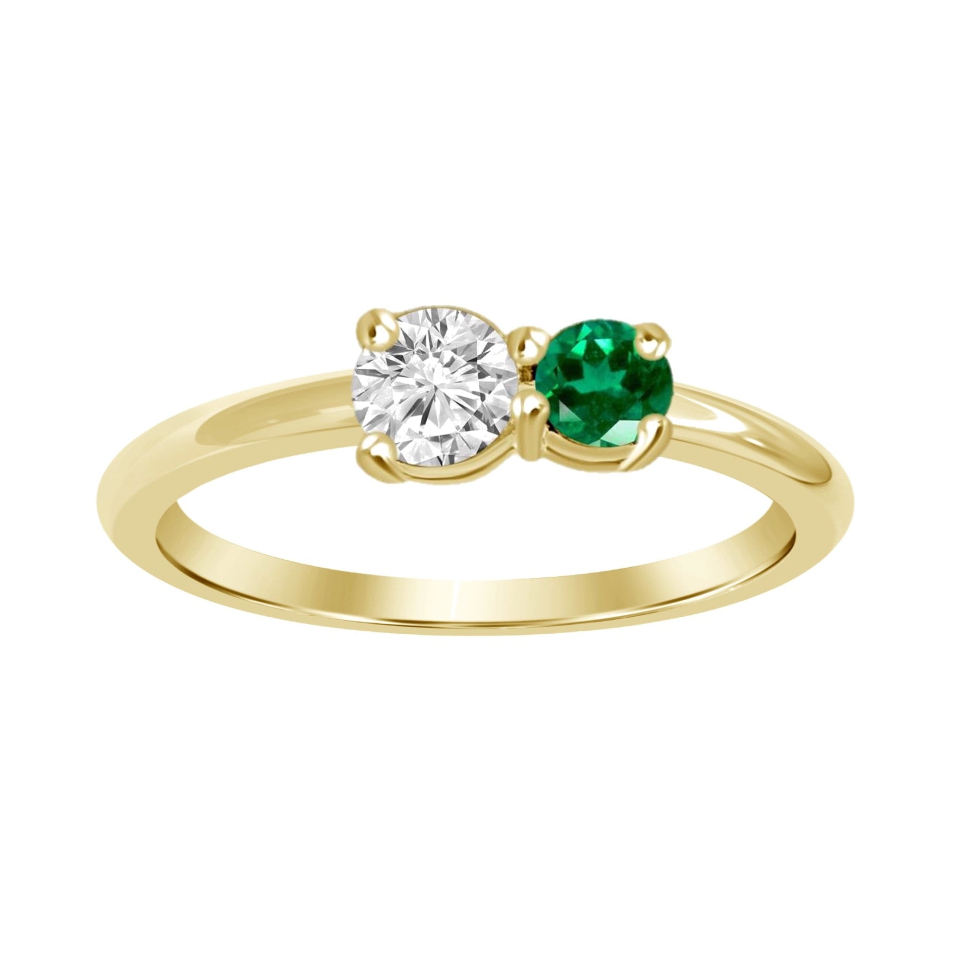 Forever Emerald Diamond Ring