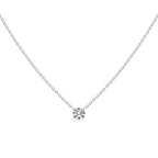 Frida Solitaire Diamond Necklace 0.20 ct.