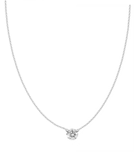 Load image into Gallery viewer, Frida Solitaire Diamond Necklace .20 ct
