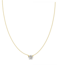 Load image into Gallery viewer, Frida Solitaire Diamond Necklace .20 ct.
