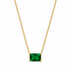 Gala Emerald Necklace