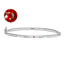 Load image into Gallery viewer, Lulu Birthstone Gold Bangle
