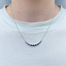 Load image into Gallery viewer, Gloria Blue Sapphire Necklace
