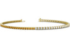 Harper Yellow Sapphire Diamond Tennis Bracelet