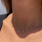 Eliana Bezel Diamond Necklace
