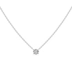 Frida Solitaire Diamond Necklace 0.20 ct.