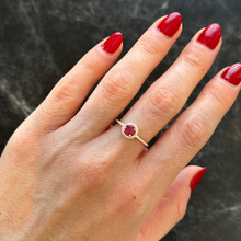 Load image into Gallery viewer, Marsella Ruby Diamond Ring
