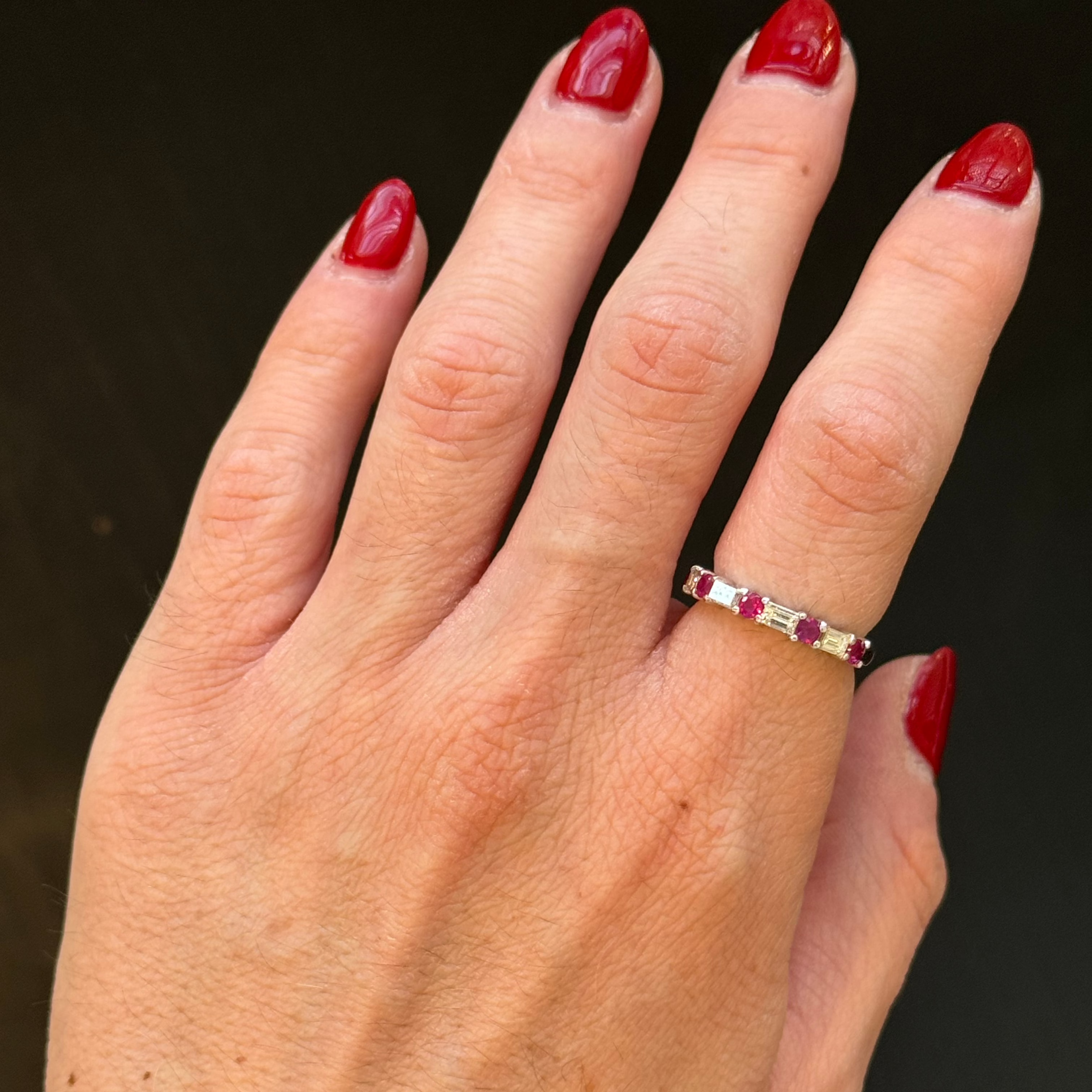 Dulce Ruby Diamond Ring