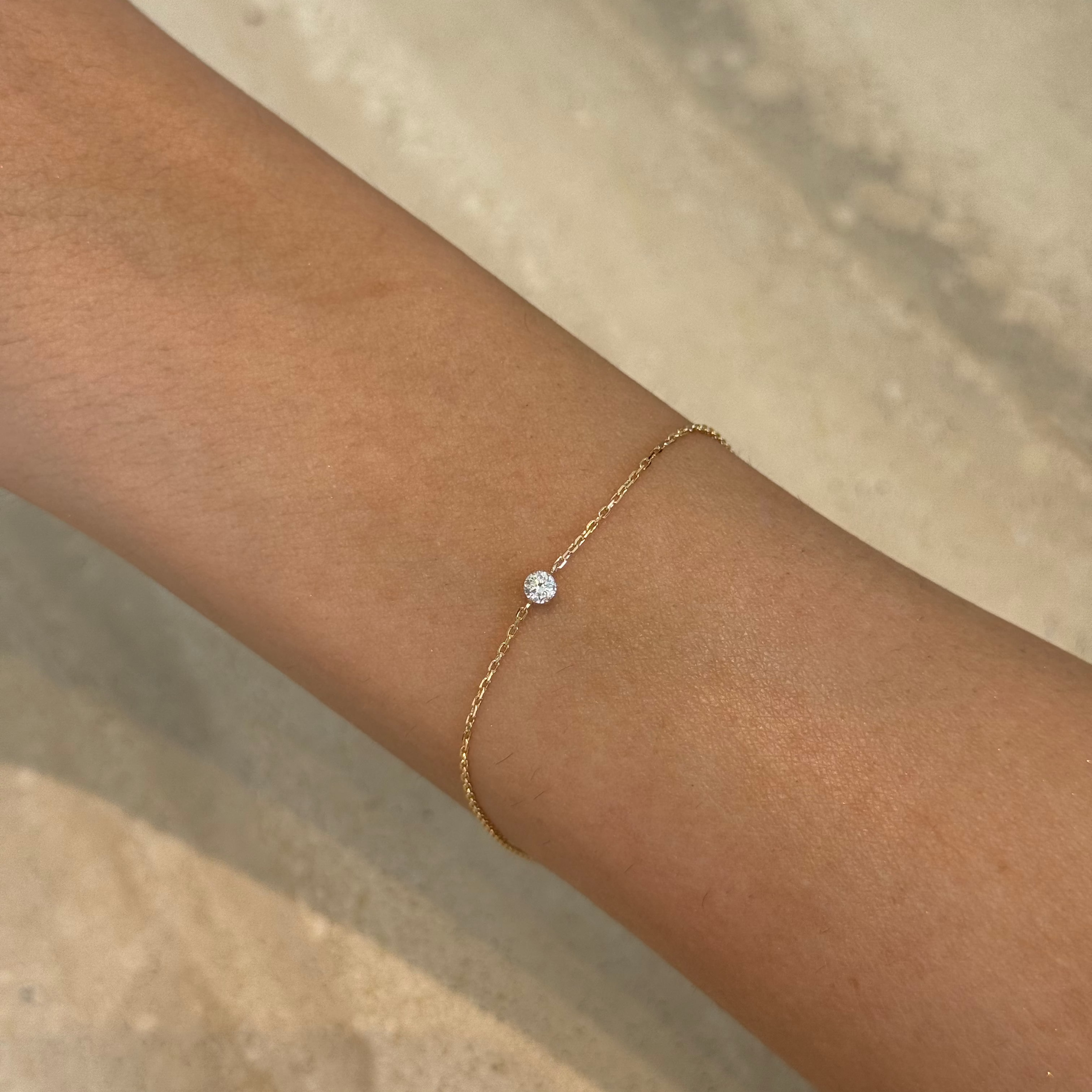 Lorenia Diamond Chain Bracelet