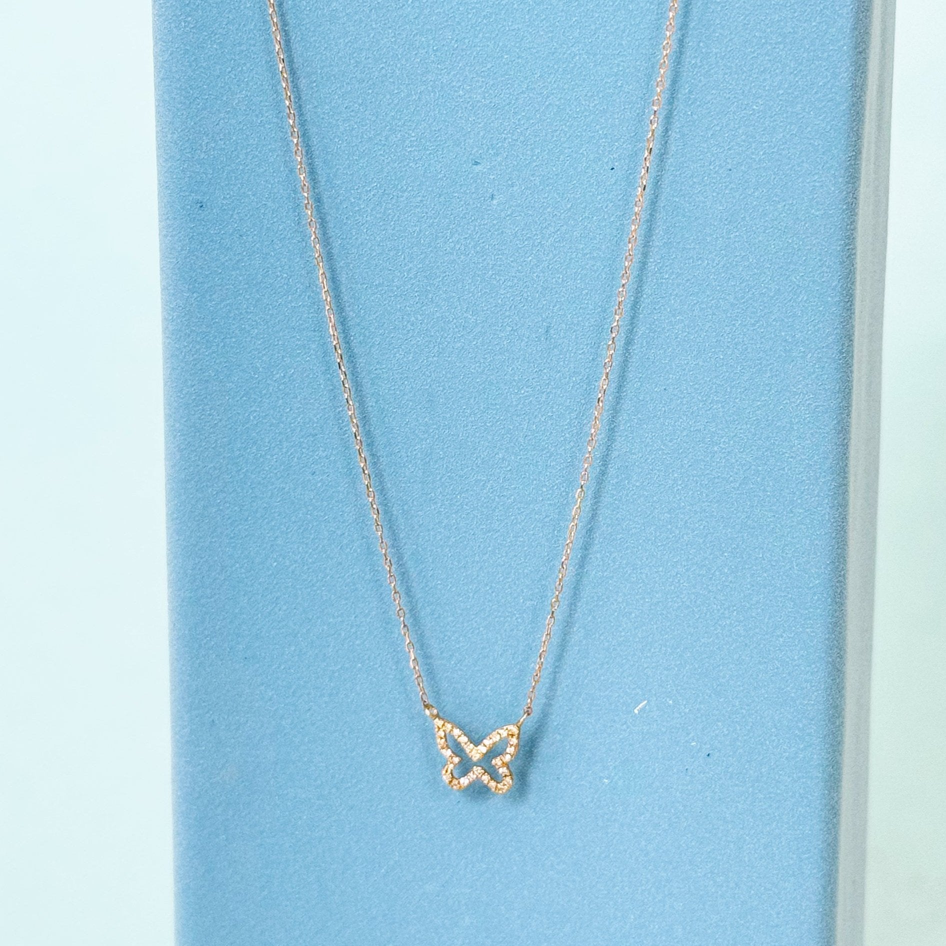Madeline Butterfly Diamond Necklace