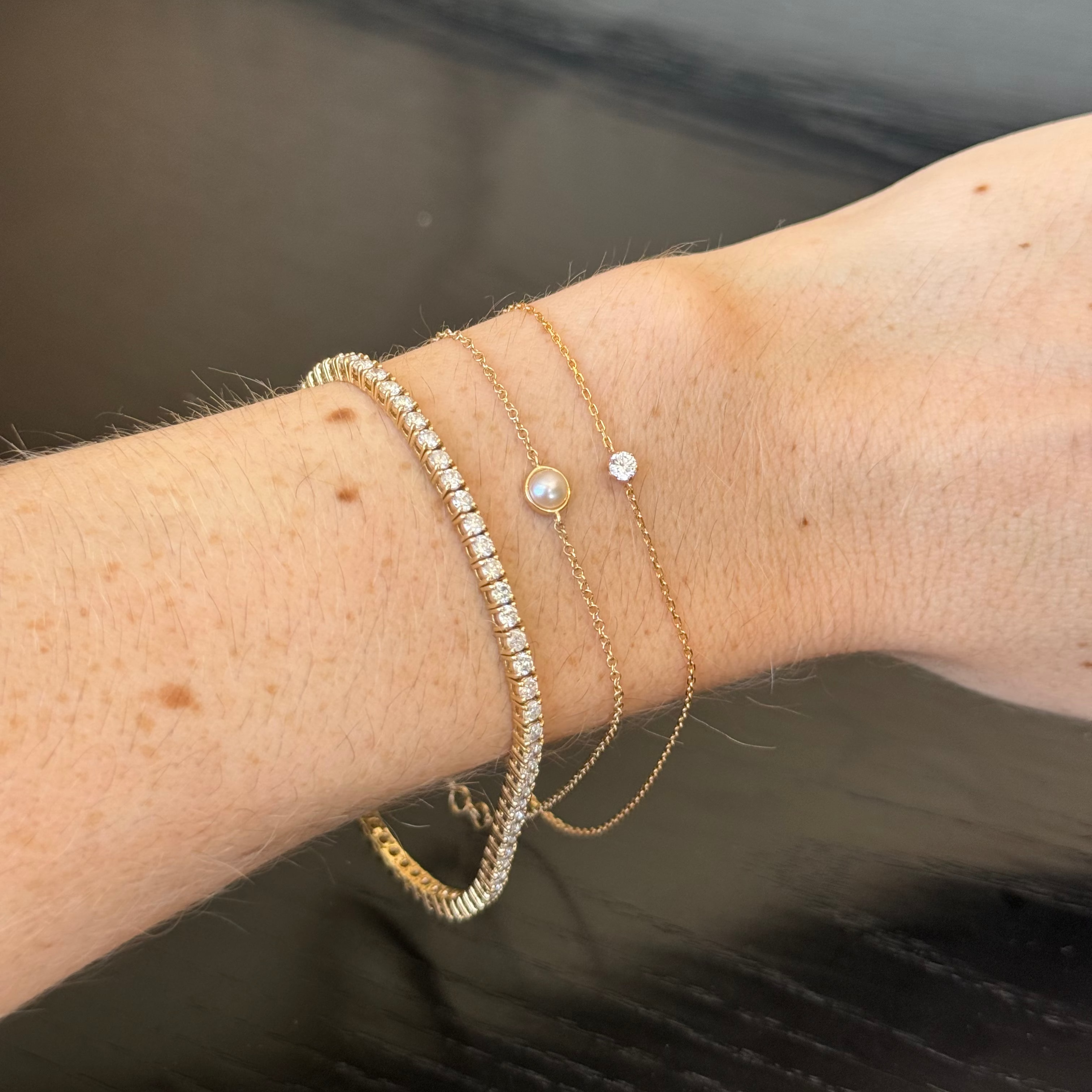 Lorenia Diamond Chain Bracelet