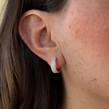 Load image into Gallery viewer, Mariel Pavé Diamond Earrings
