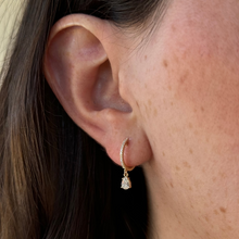 Load image into Gallery viewer, Mariella Pear Diamond Earrings
