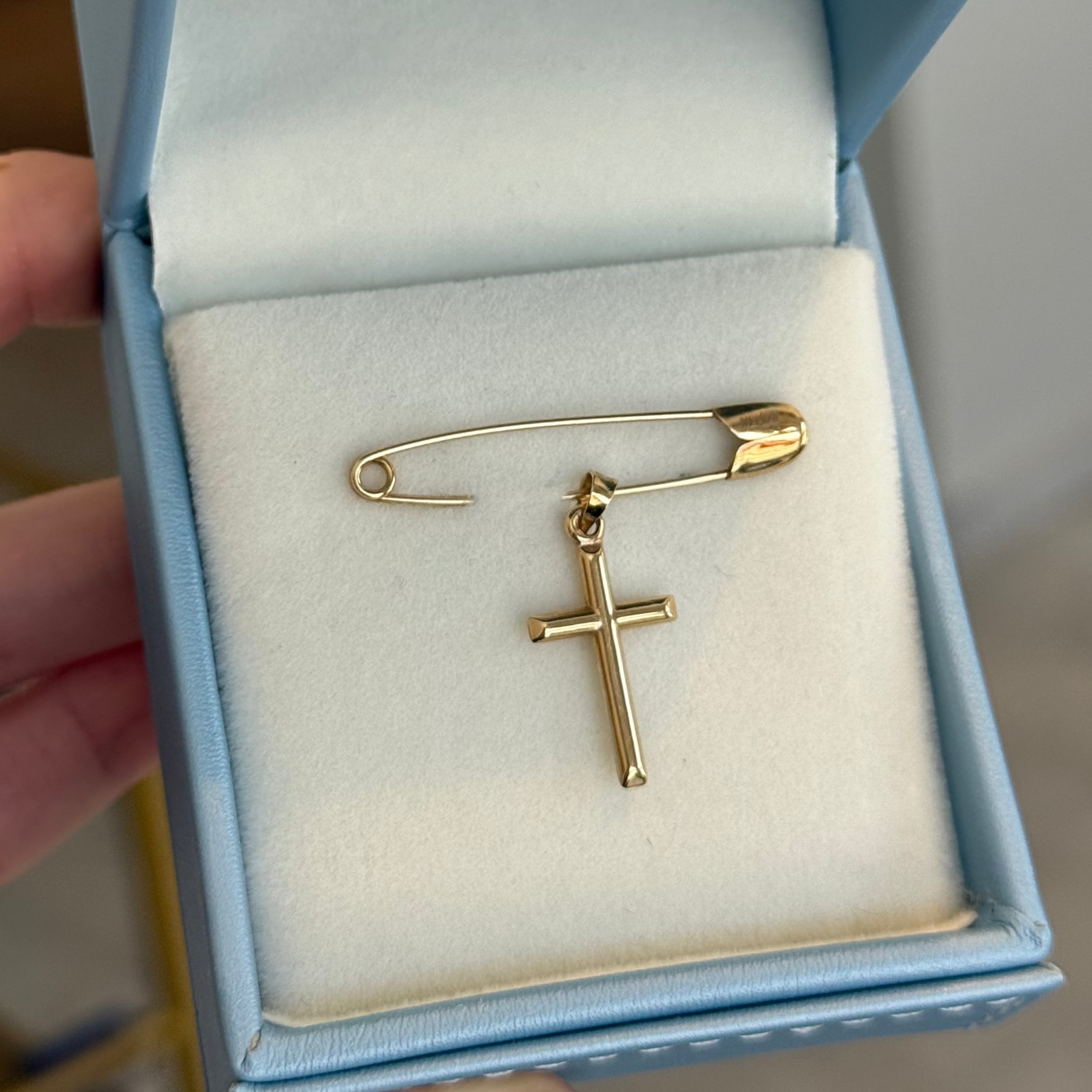 Hollow Cross Pendant