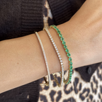 Ivonne Emerald Tennis Bracelet 6.57 ct.