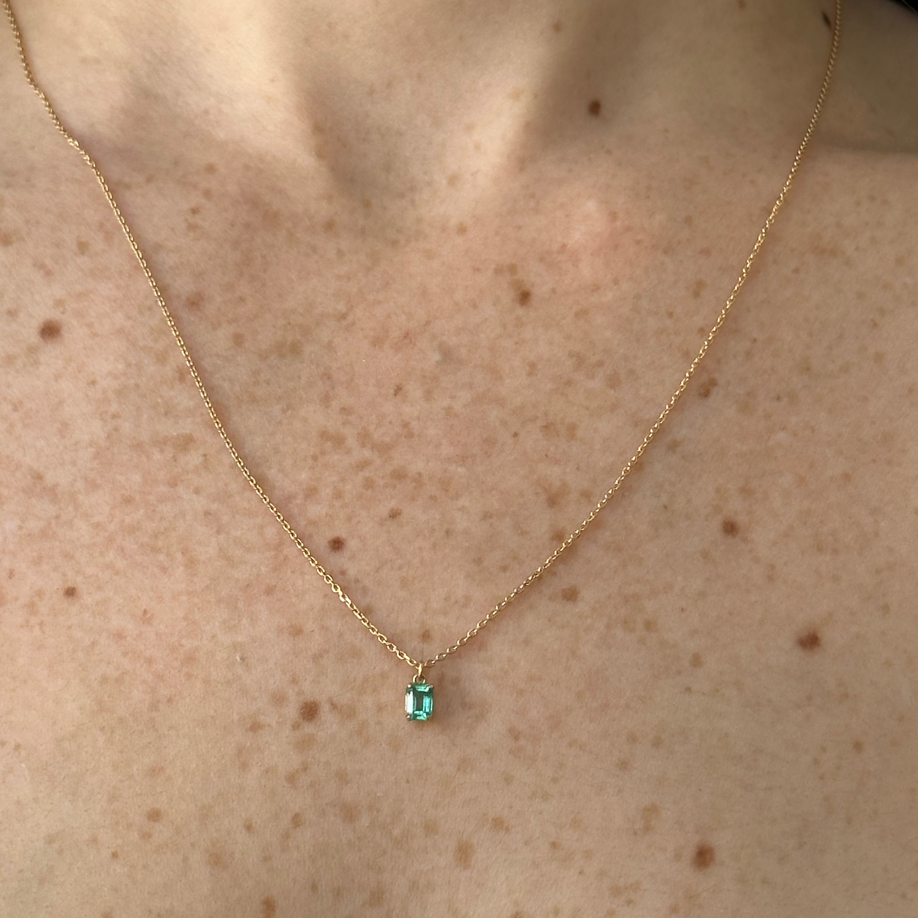 Barbara Emerald Necklace