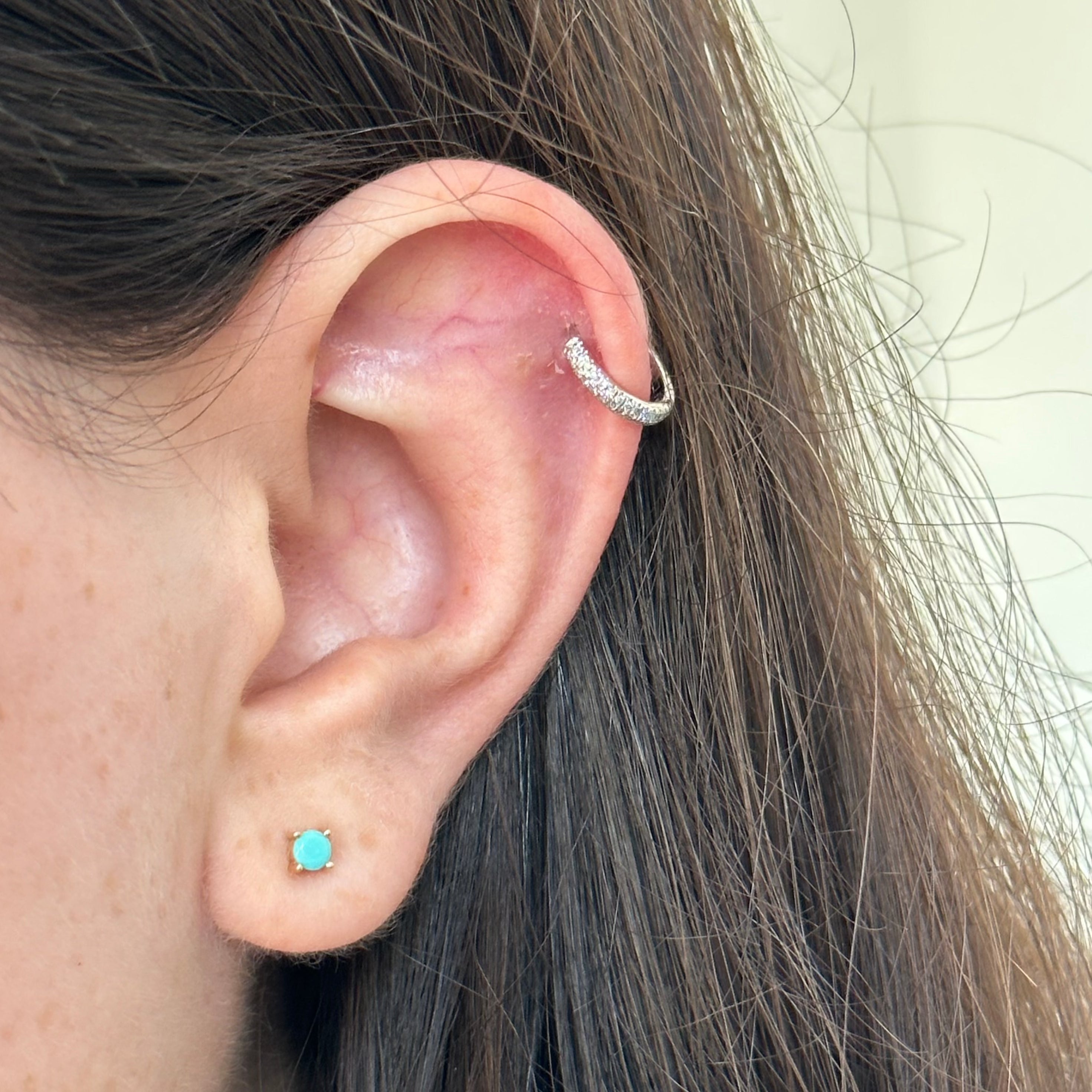 Blaze Turquoise Piercings