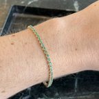 Monserrat Emerald Tennis Bracelet 1.5 ct.