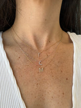 Load image into Gallery viewer, Alphabet Diamond Necklace
