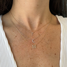 Load image into Gallery viewer, Alphabet Diamond Necklace
