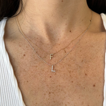 Load image into Gallery viewer, Alphabet Diamond Necklace
