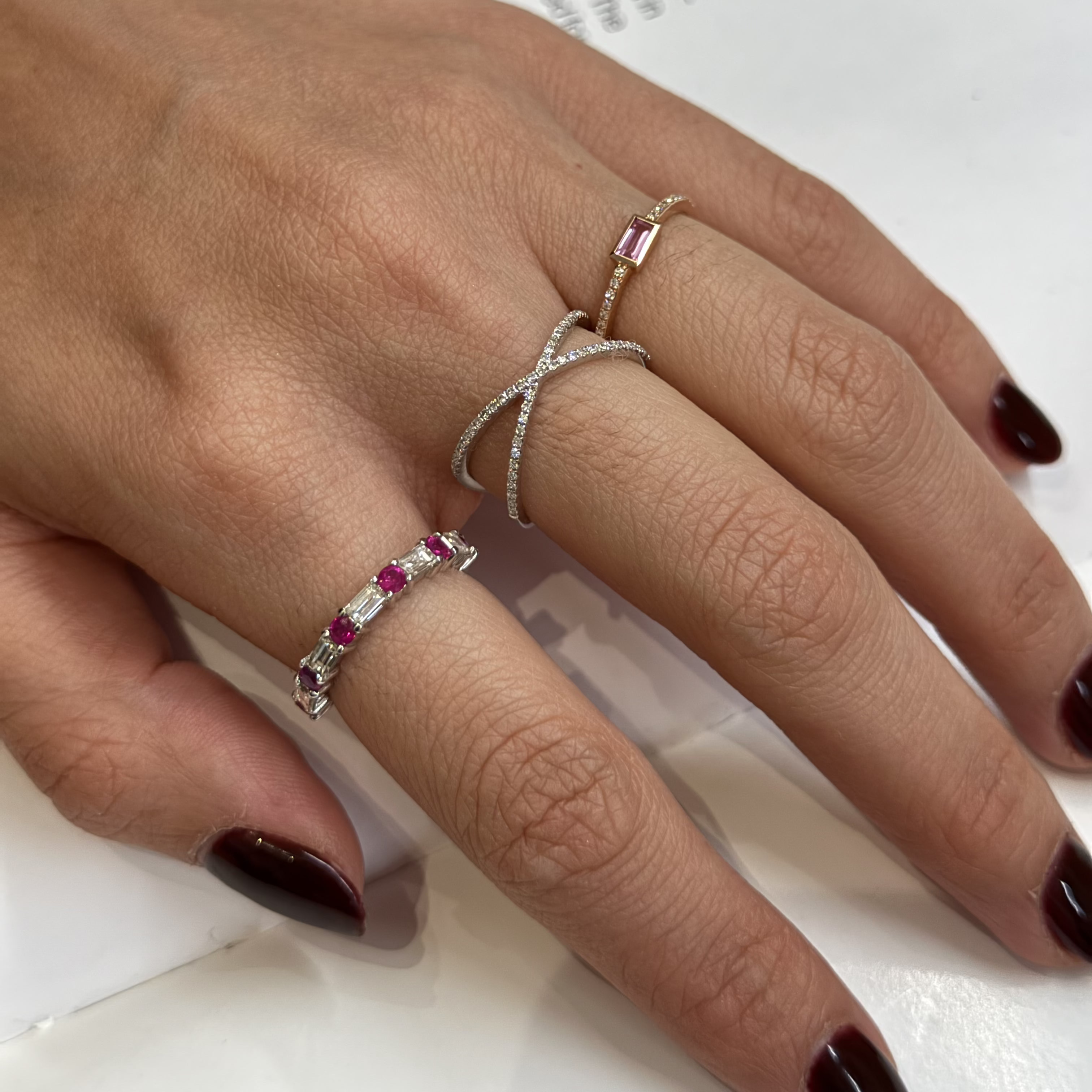 Dulce Ruby Diamond Ring