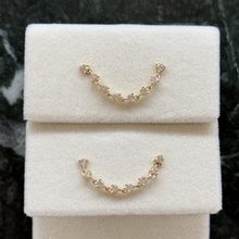 Load image into Gallery viewer, Catalina Diamond Chain Earrings (Two Earrings)
