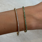 Monserrat Emerald Tennis Bracelet 1.5 ct.