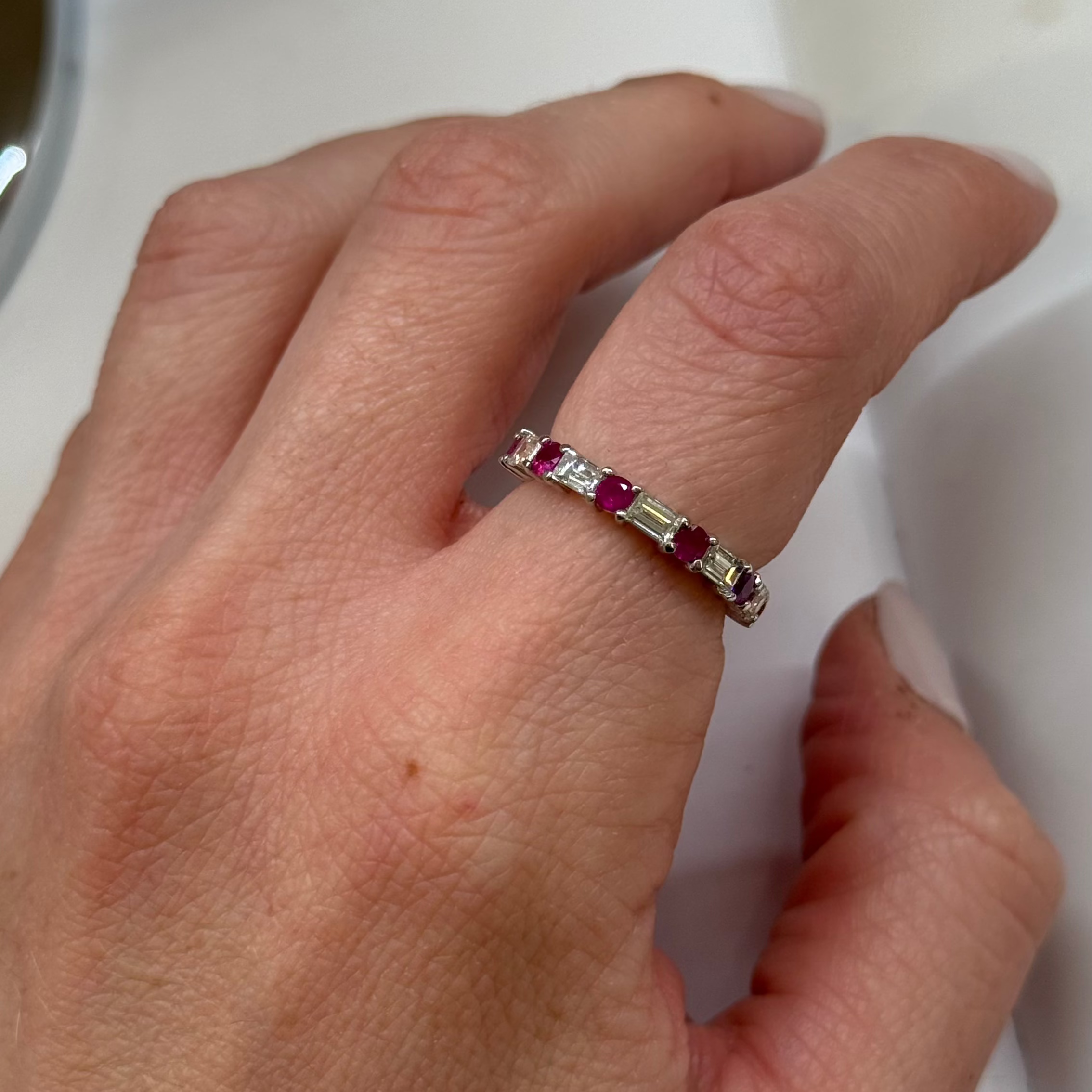 Dulce Ruby Diamond Ring