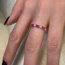 Load image into Gallery viewer, Cherry Ruby Diamond Ring
