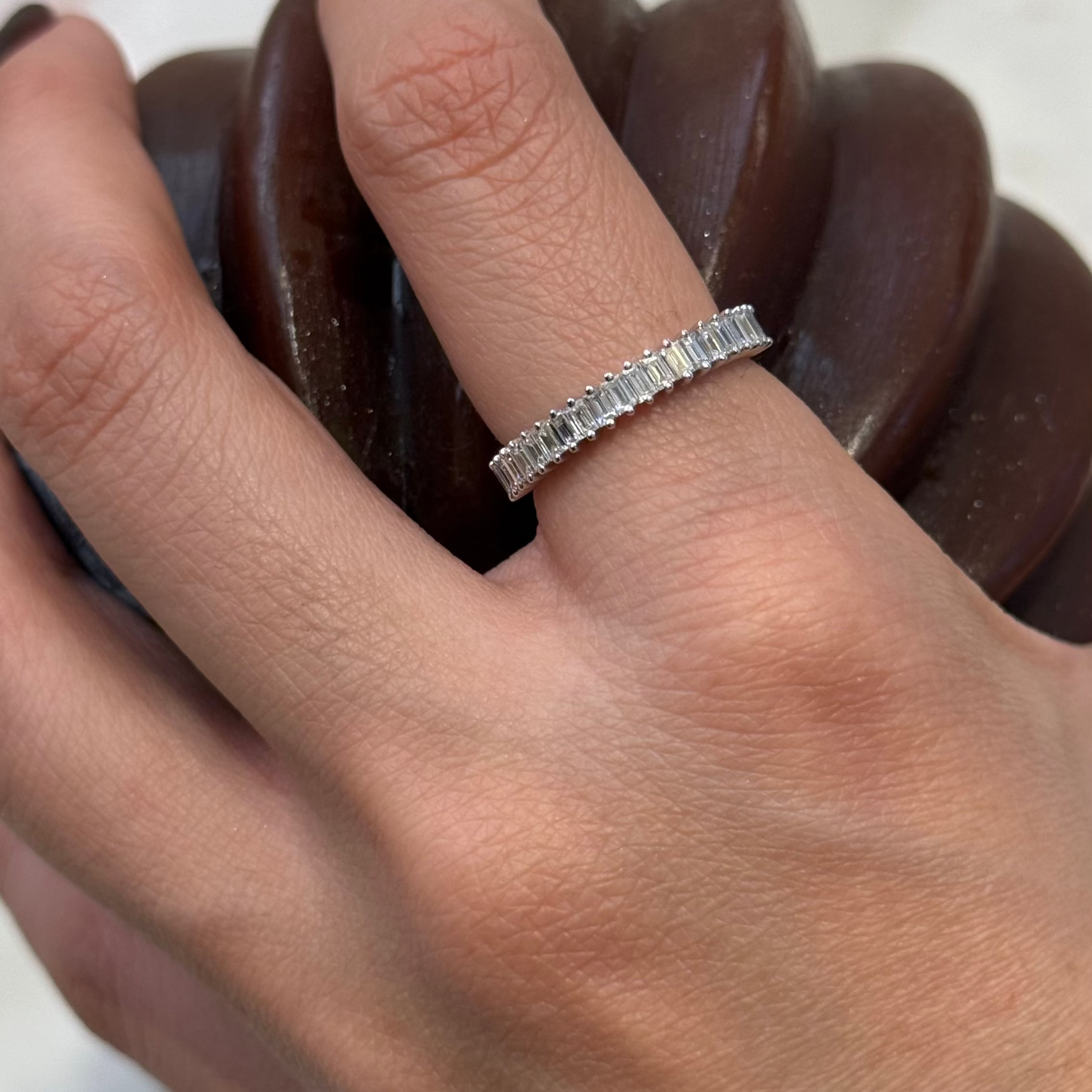 Lina Baguette Diamond Ring