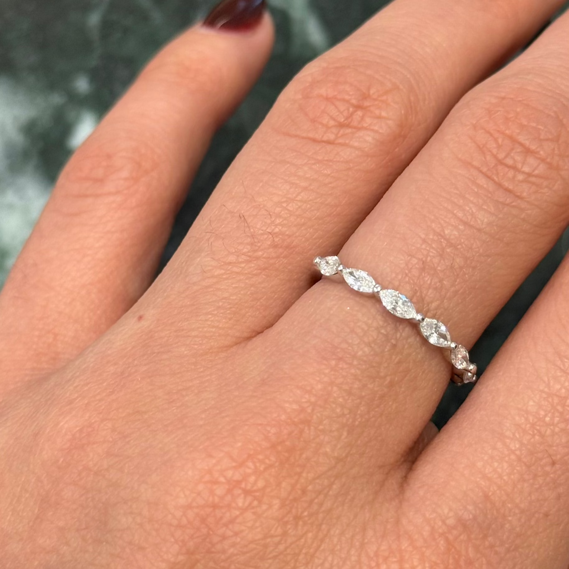 Marquise Diamond Ring