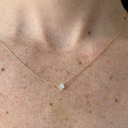Eleonor Solitaire Diamond Necklace 0.30 ct.