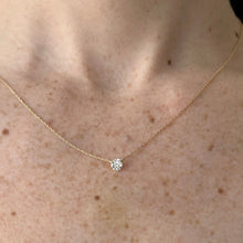 Load image into Gallery viewer, Eleonor Solitaire Diamond Necklace .30 ct
