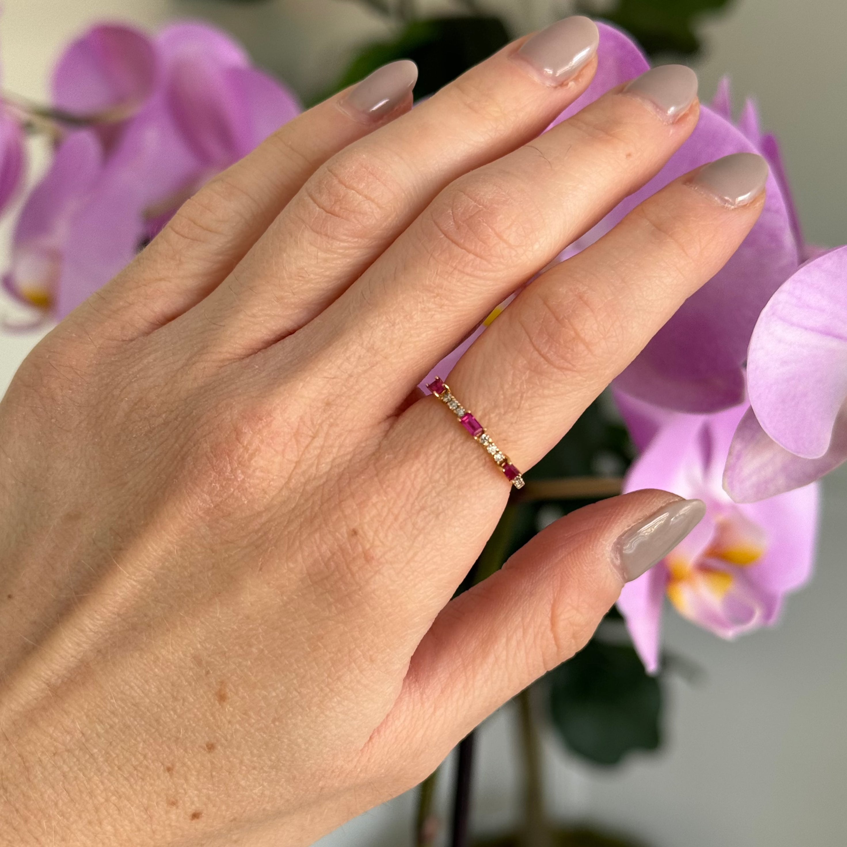 Karim Ruby Diamond Ring