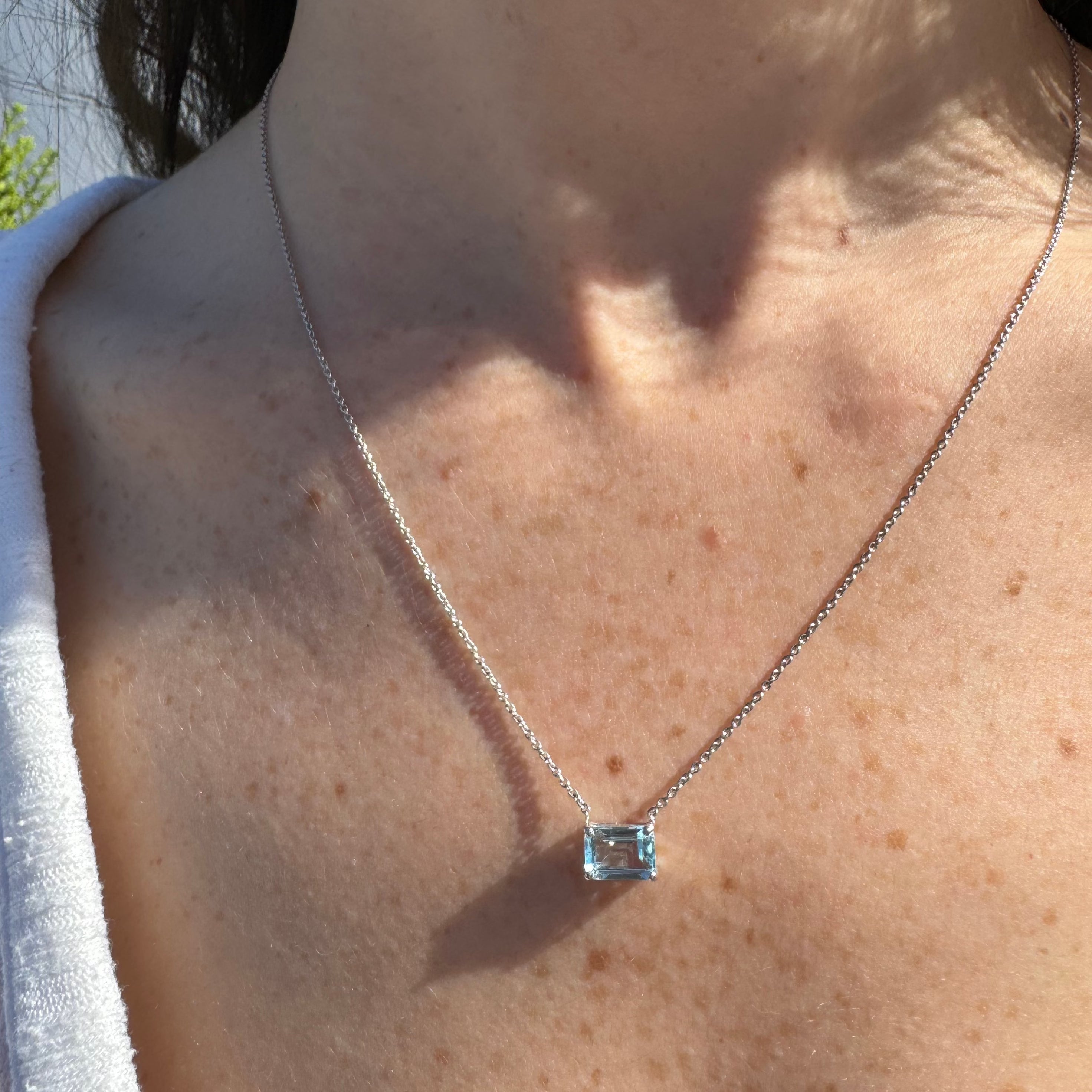 Ellen Aquamarine Necklace