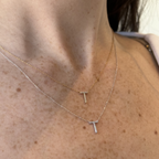 Alphabet Diamond Necklace