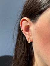 Load image into Gallery viewer, Genovia Diamond Pearl Earrings
