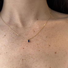 Load image into Gallery viewer, Jackie Blue Sapphire Necklace
