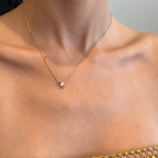 Charlie Solitaire Diamond Necklace 0.50 ct.