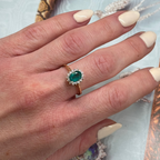 Verona Emerald Diamond Ring