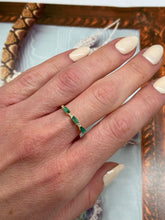 Load image into Gallery viewer, Florencia Emerald Diamond Ring
