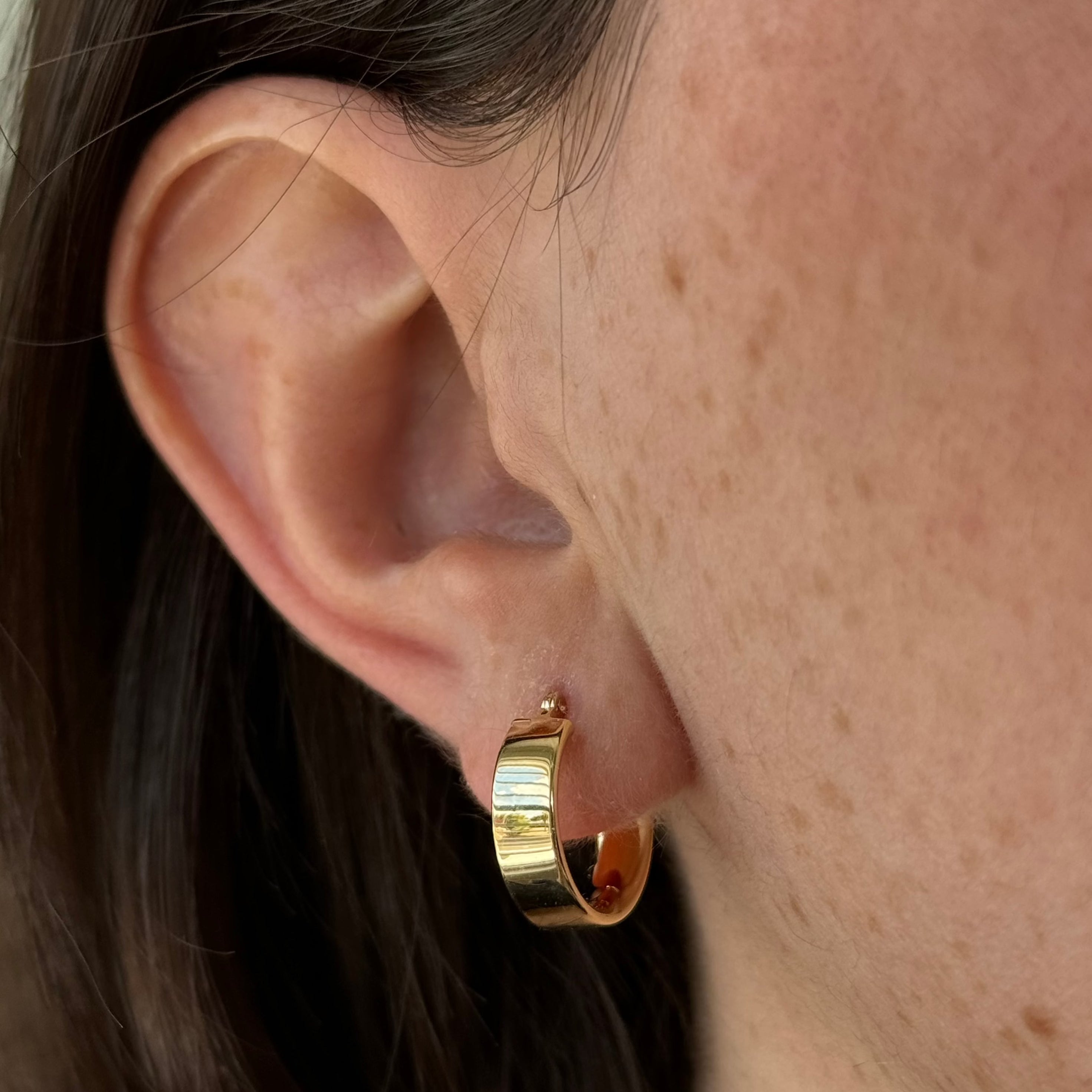 Estefania Gold Hoops