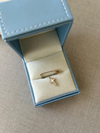 Baby Pin with Mother of Pearl Cross