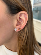 Ivanka Pear Citrine Piercings (Two Earrings)