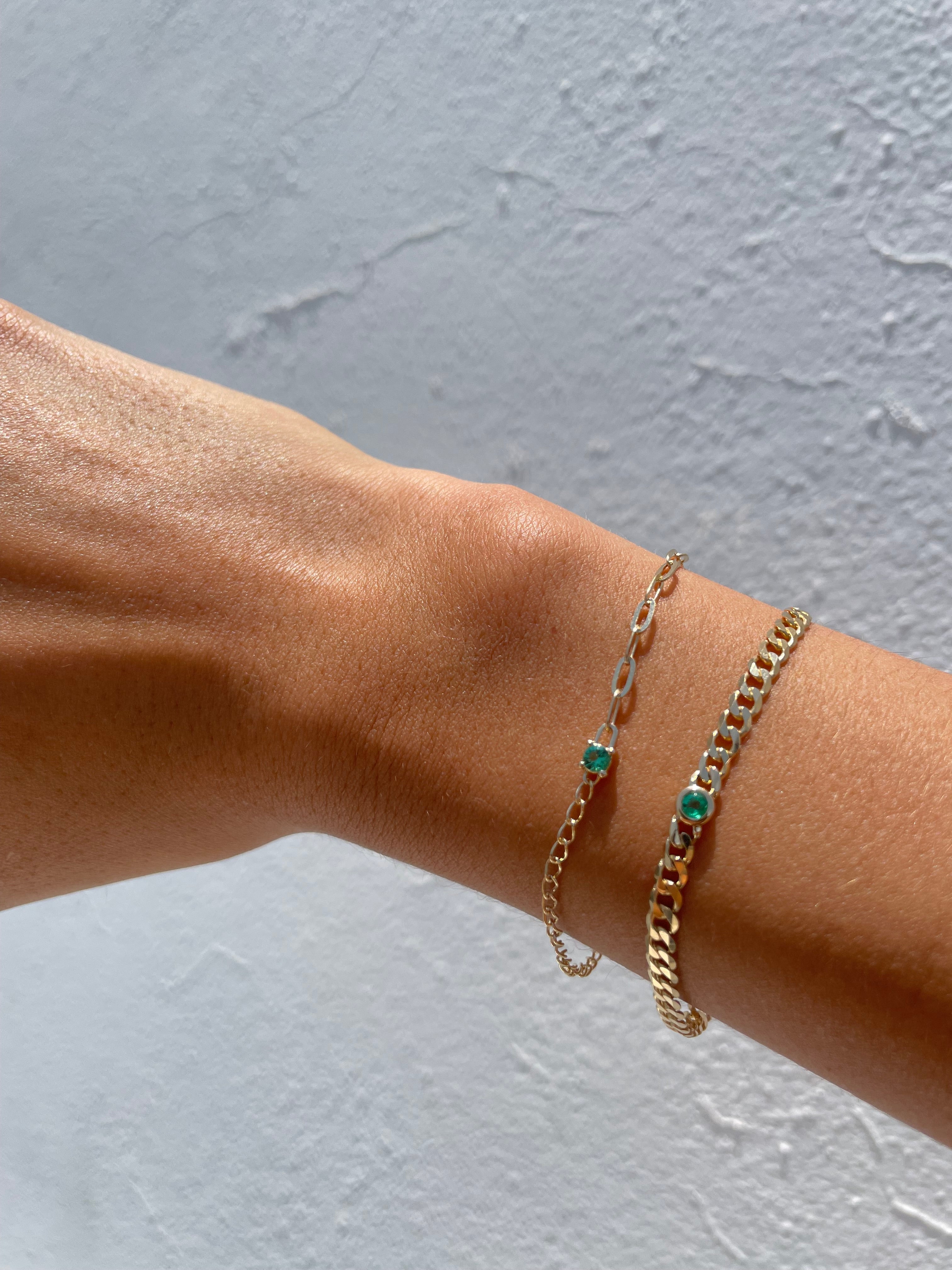 Fany Emerald Bracelet