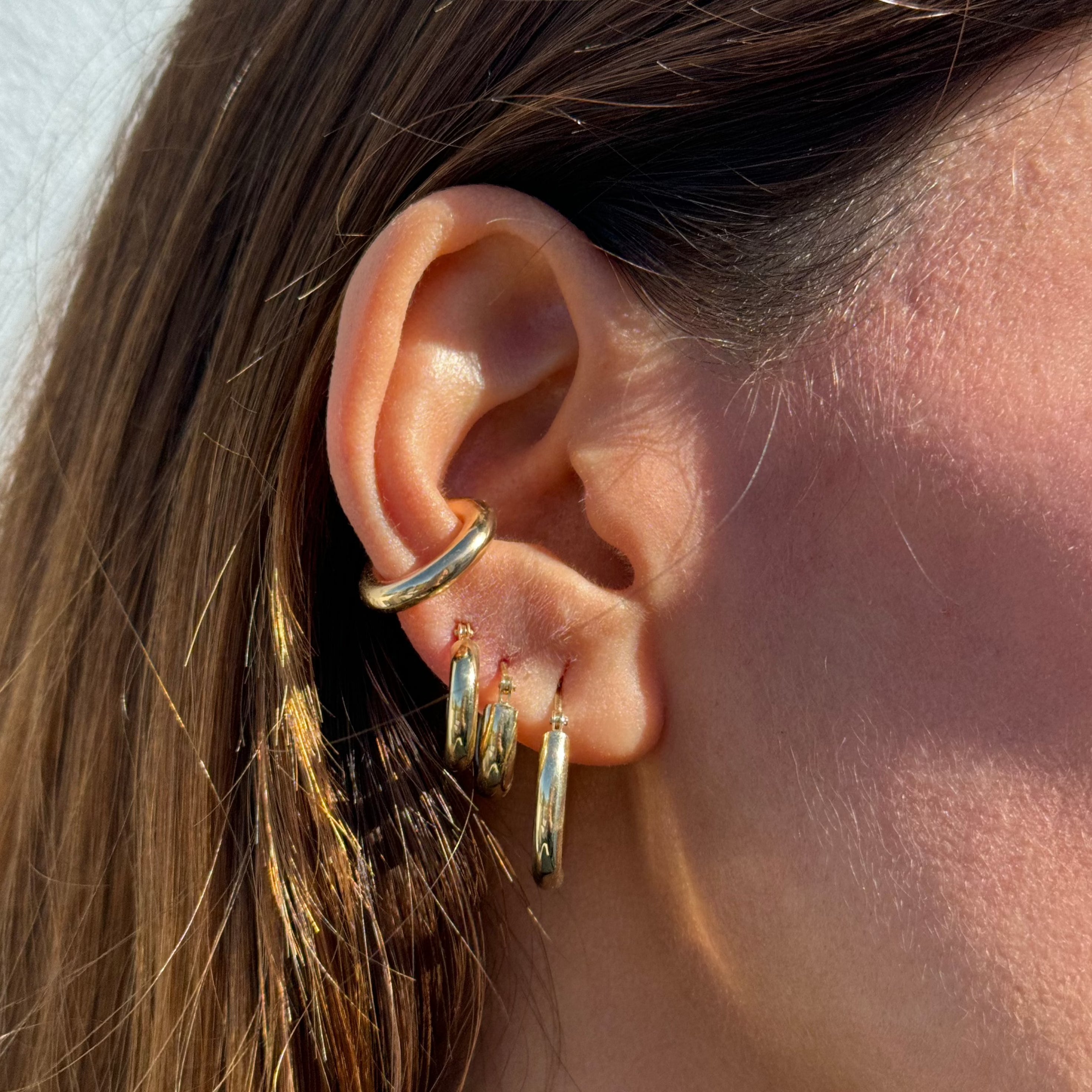 Annika Gold Hoops