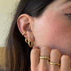 Rita Gold Hoops